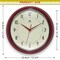 Infinity Instruments Retro Round Red Wall Clock, 12 in. 10940RD-12 - alternate 5